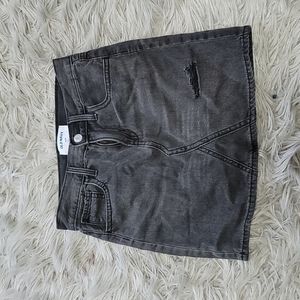 Denim skirt